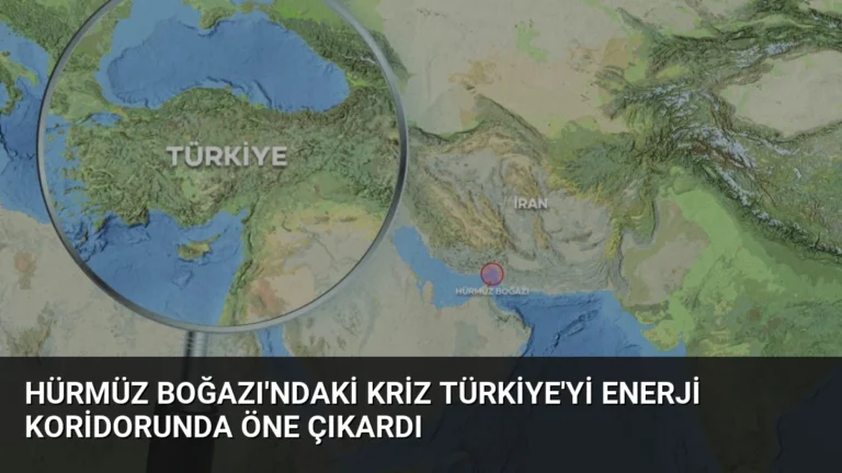 Hürmüz Boğazı’ndaki Kriz Türkiye’yi Enerji Koridorunda Öne Çıkardı
