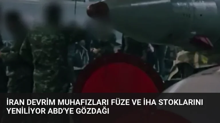 İran Devrim Muhafızları Füze ve İHA Stoklarını Yeniliyor ABD’ye Gözdağı