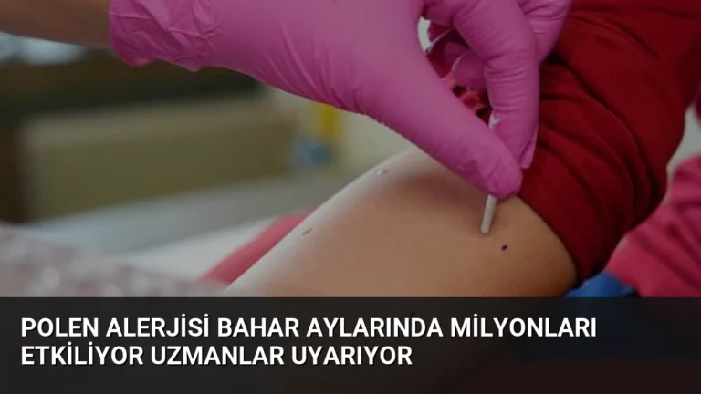 Polen Alerjisi Bahar Aylarında Milyonları Etkiliyor Uzmanlar Uyarıyor