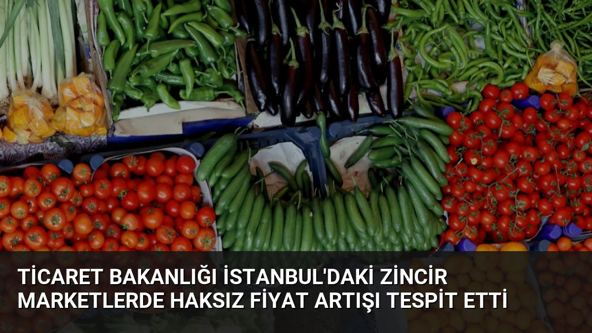 Ticaret Bakanlığı İstanbul’daki Zincir Marketlerde Haksız Fiyat Artışı Tespit Etti