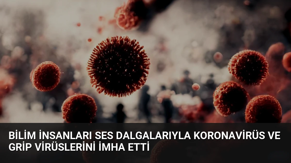 Bilim İnsanları Ses Dalgalarıyla Koronavirüs ve Grip Virüslerini İmha Etti