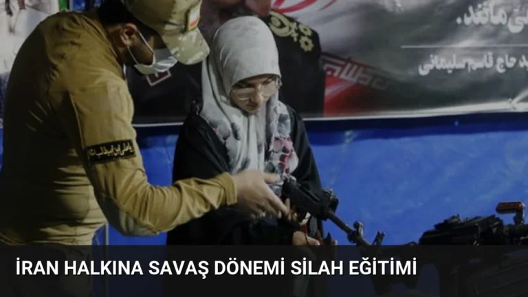 İran Halkına Savaş Dönemi Silah Eğitimi