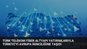 Türk Telekom Fiber Altyapı Yatırımlarıyla Türkiye’yi Avrupa İkinciliğine Taşıdı