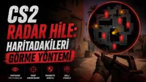CS2 Radar Hile: Haritadakileri Görme Yöntemi