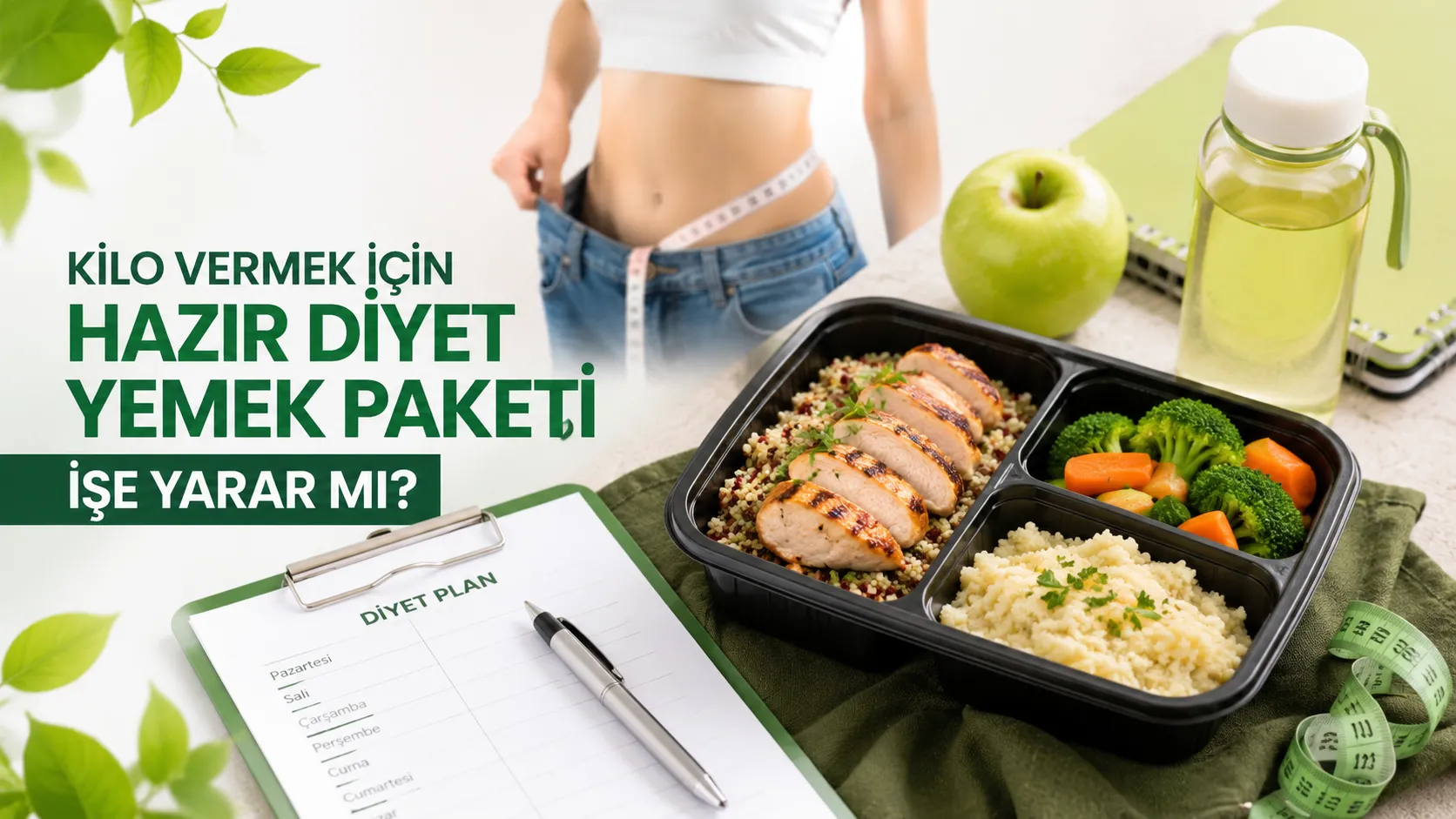 Kilo Vermek İçin Hazır Diyet Yemek Paketi İşe Yarar mı?