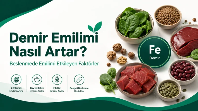 Demir Emilimi Nasıl Artar? Beslenmede Emilimi Etkileyen Faktörler