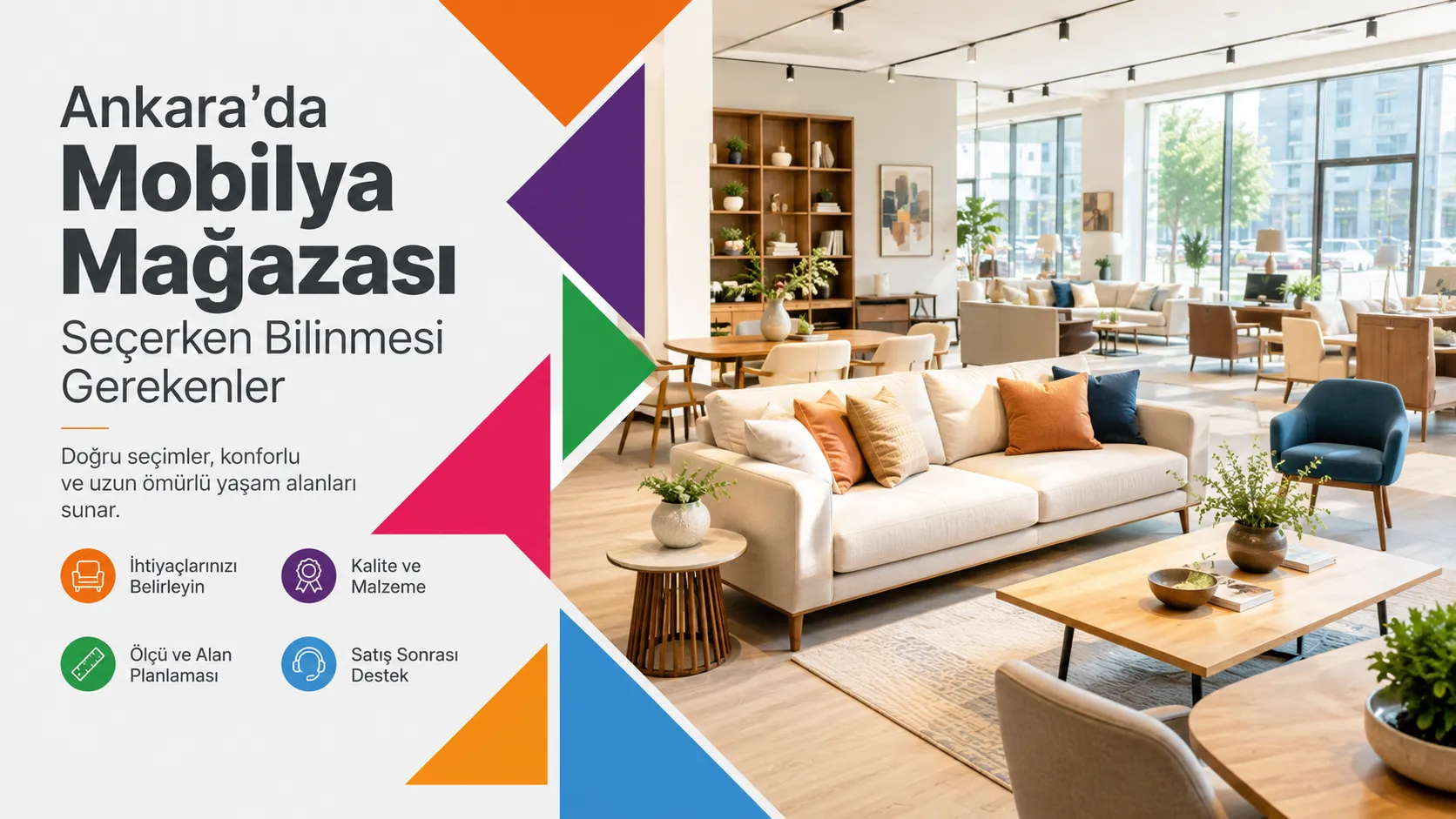 Ankara’da Mobilya Mağazası Seçerken Bilinmesi Gerekenler