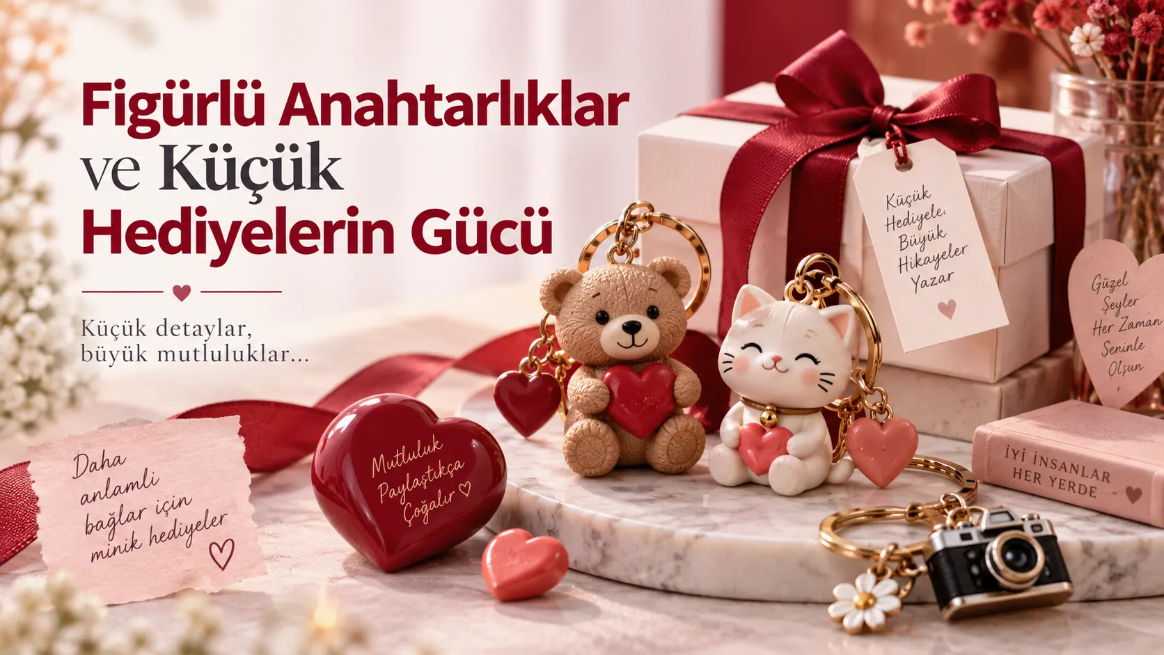 Figürlü Anahtarlıklar ve Küçük Hediyelerin Gücü
