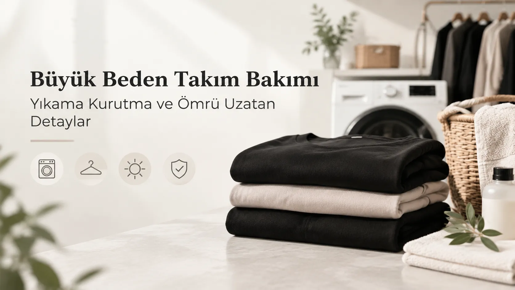 Büyük Beden Takım Bakımı – Yıkama Kurutma ve Ömrü Uzatan Detaylar