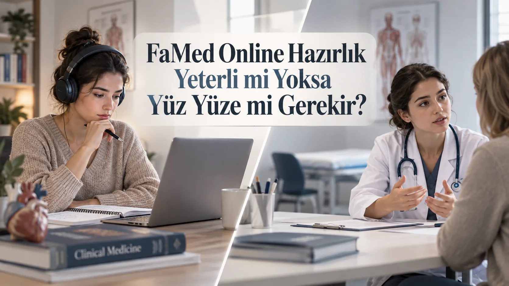 FaMed Online Hazırlık Yeterli mi Yoksa Yüz Yüze mi Gerekir?