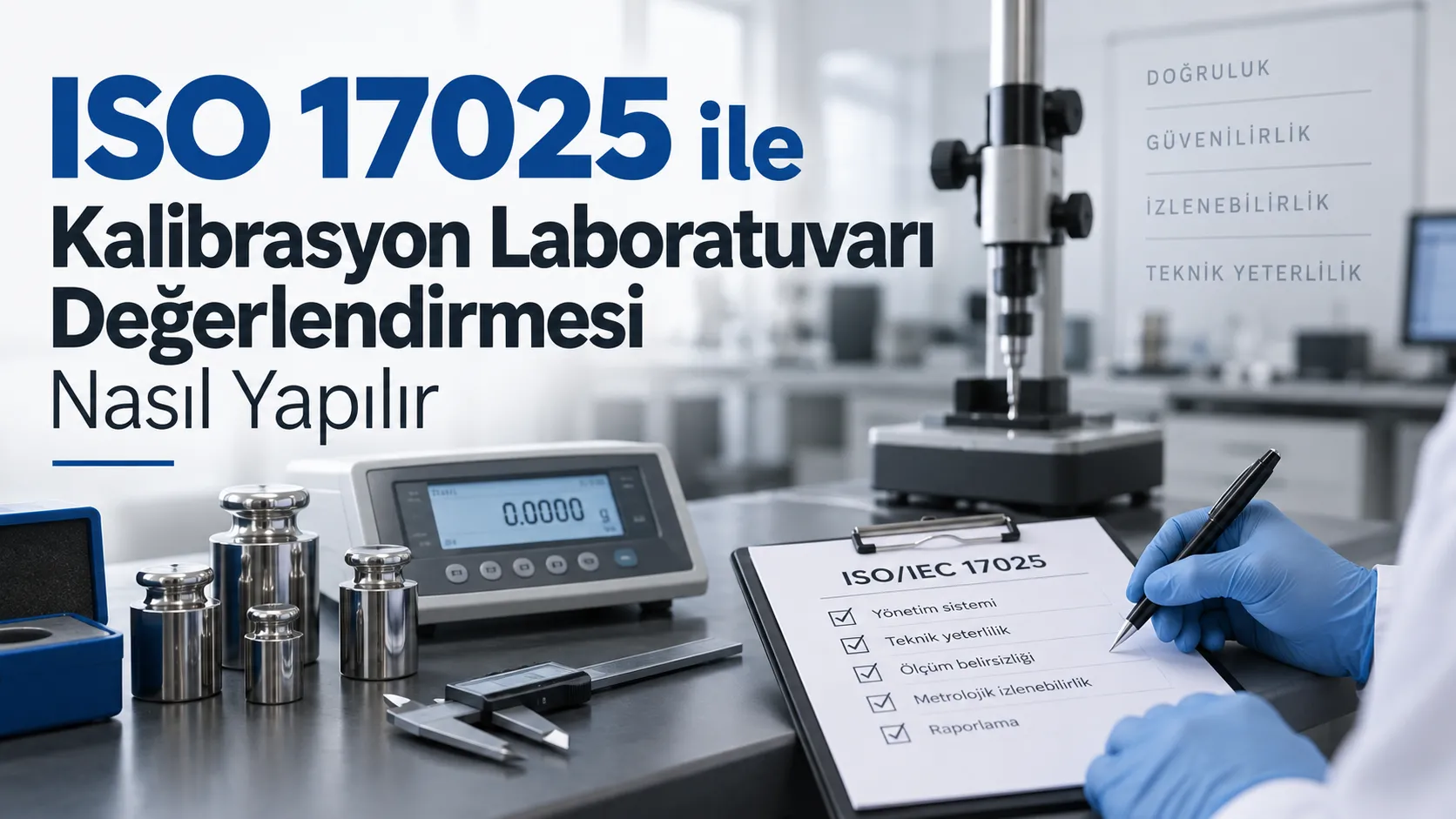 ISO 17025 ile Kalibrasyon Laboratuvarı Değerlendirmesi Nasıl Yapılır