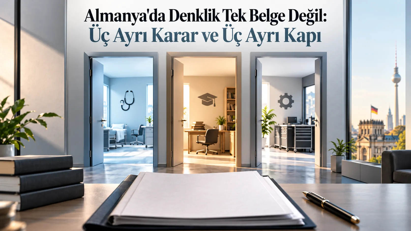 Almanya’da Denklik Tek Belge Değil: Üç Ayrı Karar ve Üç Ayrı Kapı