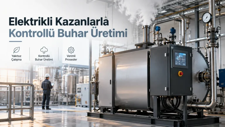Elektrikli Kazanlarla Kontrollü Buhar Üretimi