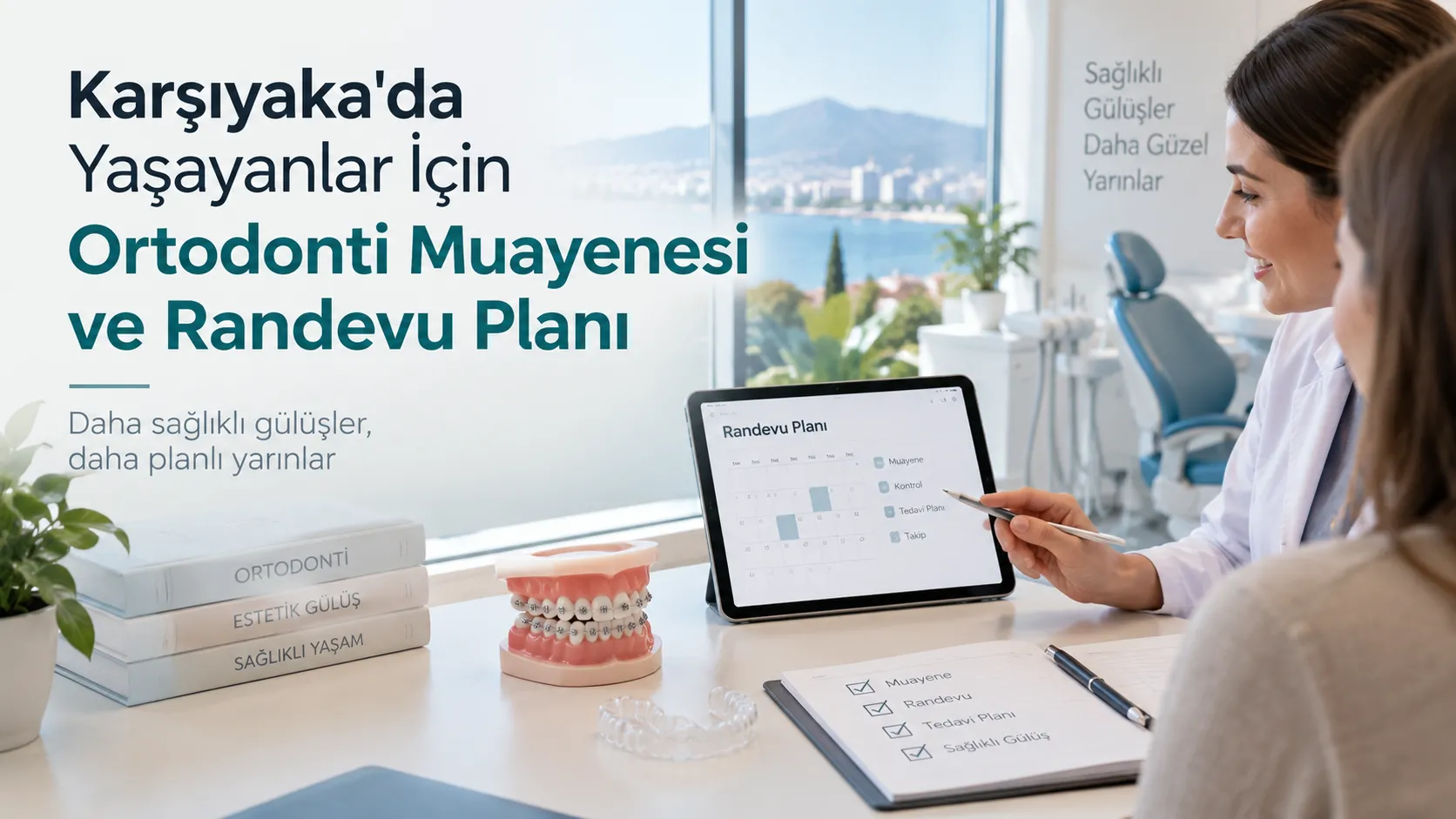 Karşıyaka’da Yaşayanlar İçin Ortodonti Muayenesi ve Randevu Planı