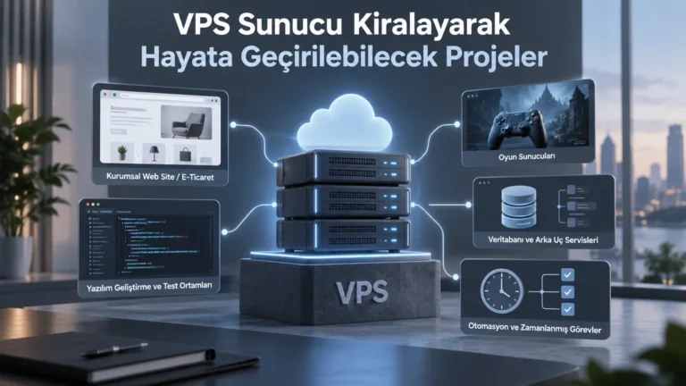 VPS Sunucu Kiralayarak Hayata Geçirilebilecek Projeler
