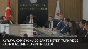 Avrupa Komisyonu DG SANTE Heyeti Türkiye’de Kalıntı İzleme Planını İnceledi