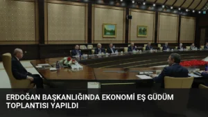 Erdoğan Başkanlığında Ekonomi Eş Güdüm Toplantısı Yapıldı